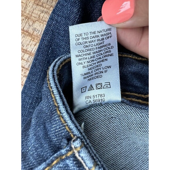 Maurice's Women's Mid Rise Skinny Jeans Medium Wash  Small Regular - Picture 6 of 9